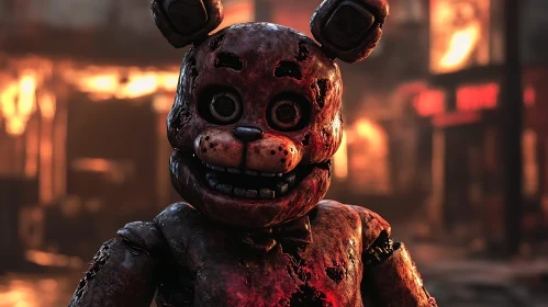 Scary Animatronic Bear