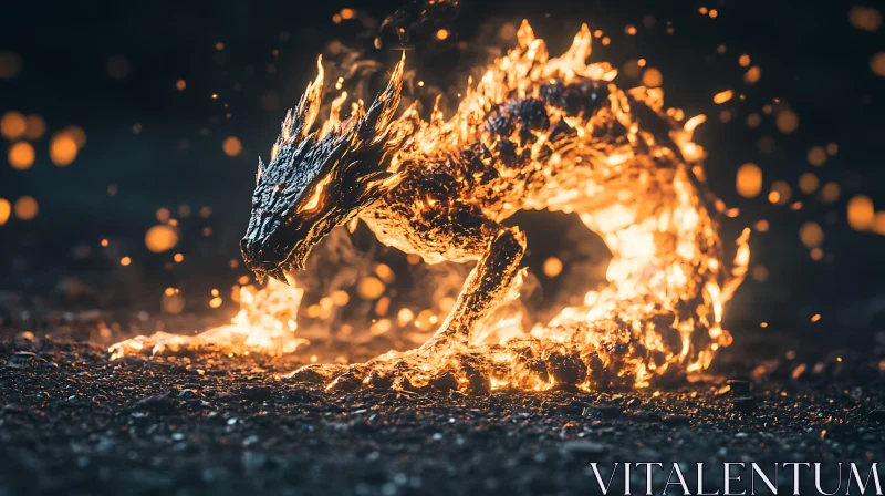 Dragon of Fire and Stone