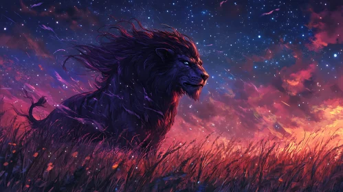 Majestic Lion Artwork