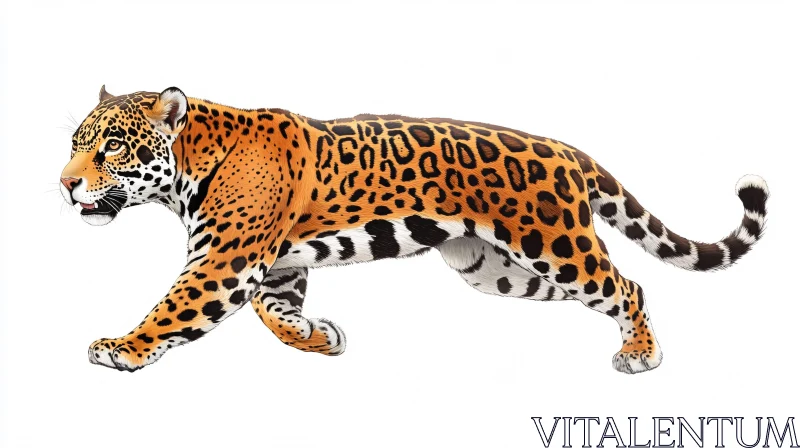 Leopard Artwork AI Image