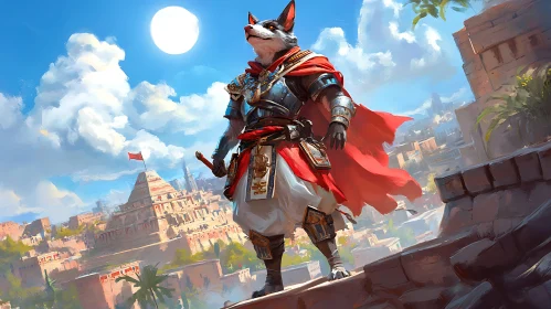 Guardian Wolf of the Old City