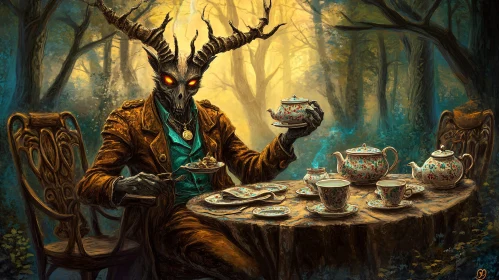 Mystical Forest Tea Time