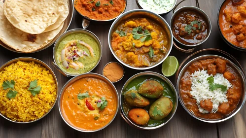 Assorted Indian Dishes: A Culinary Journey