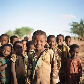 Smiling Kids from Africa