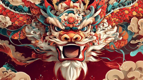 Fearsome Dragon Artwork