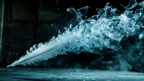 Ethereal Feather Smoke Transformation