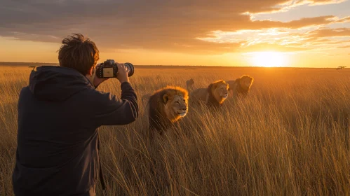 African Lions Photography