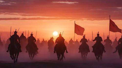 Sunset Riders: A Warrior's Charge Scene