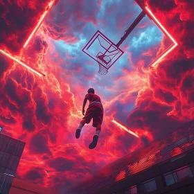 Leaping Athlete