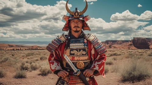 Warrior's Stance: Samurai in the Desert