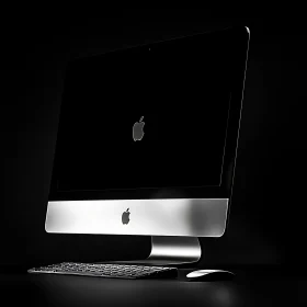 Modern Apple Desktop with Accessories