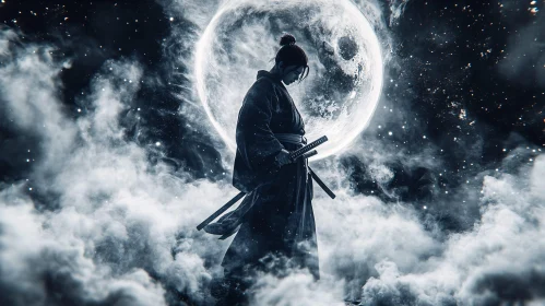 Moonlit Samurai: Silent Guardian