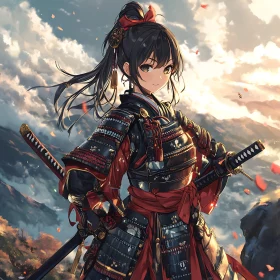 Female Samurai Anime Character