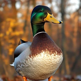Mallard Duck Close-Up