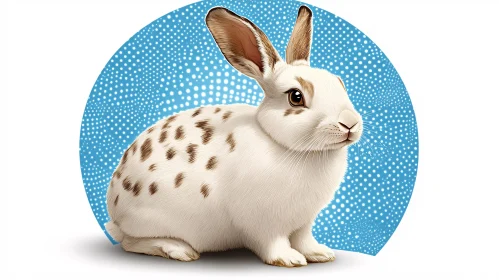 Spotted Rabbit Illustration