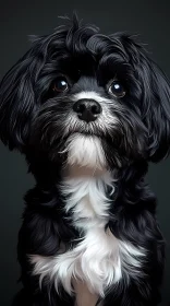Fluffy Puppy Close-Up