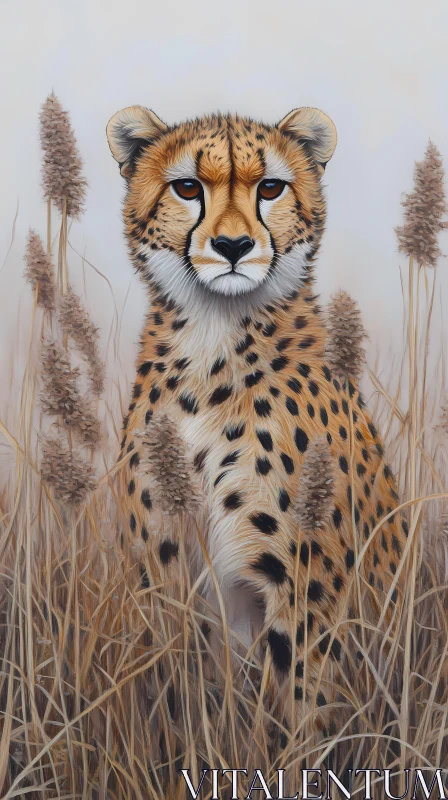 AI ART Wild Elegance in the Savannah