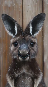 Kangaroo in Winter