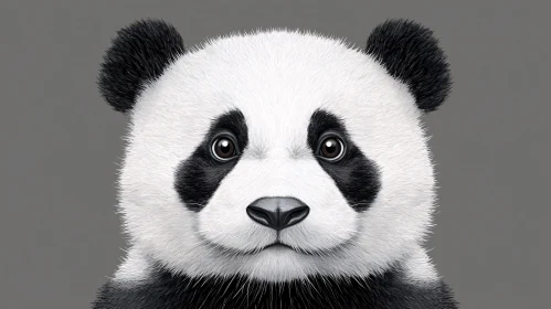 Charming Panda Bear Image