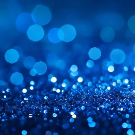 Abstract Blue Glittering Texture