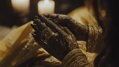 Golden Hands: Mehndi and Jewelry