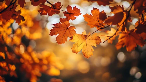 Fall Foliage Close-Up