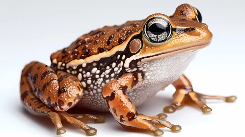 Detailed Frog in Natural Habitat