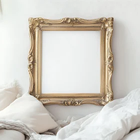 Luxurious Gold Frame Interior Decor