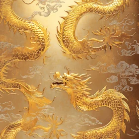 Gold Dragons Art