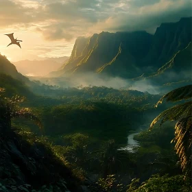 Prehistoric Landscape View