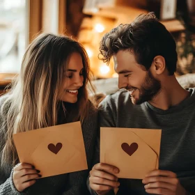 Couple with Love Letters