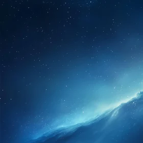 Starry Nebula Night Sky