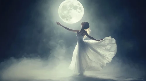 Lunar Dream: A Woman's Dance with Moonlight