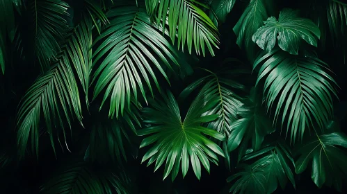 Tropical Green Leaves
