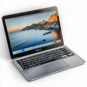 Contemporary Laptop with Scenic Screen