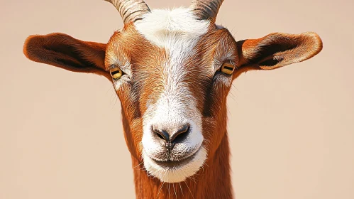 Portrait of a Goat