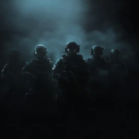 Tactical Team in Enigmatic Mist