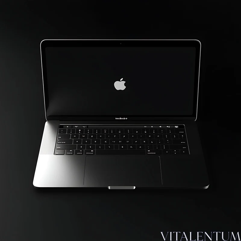 Modern MacBook Device AI Image