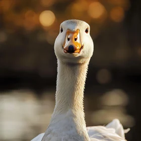 Close-up of a Goose