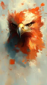Majestic Abstract Eagle Art