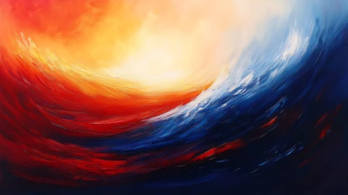 Fluid Color Abstract