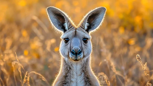 Wildlife Portrait of Kangaroo