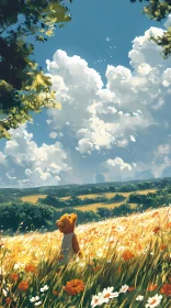 Nature's Embrace: A Bear's Moment