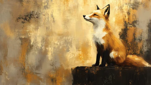 Elegant Fox Wildlife Artwork