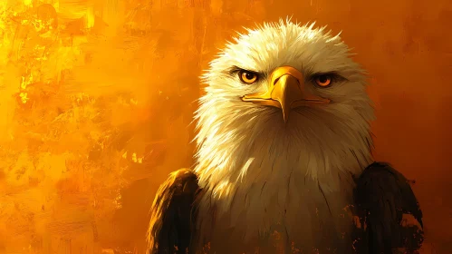 Golden-Eyed Eagle Artwork