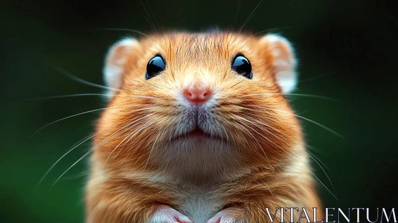 AI ART Hamster Portrait