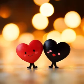 Heart Characters in Love