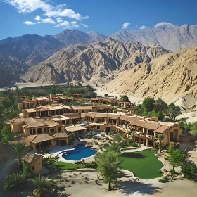 Opulent Resort Oasis in the Desert