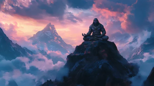 Peaceful Mountain Meditation