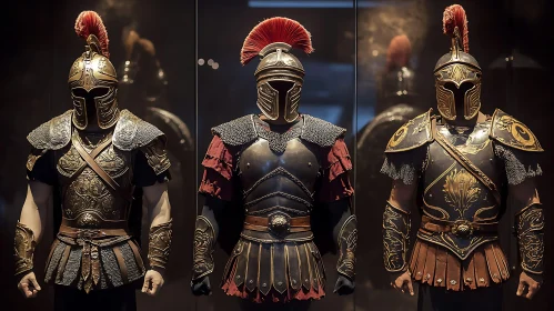 Antique Armor Suits